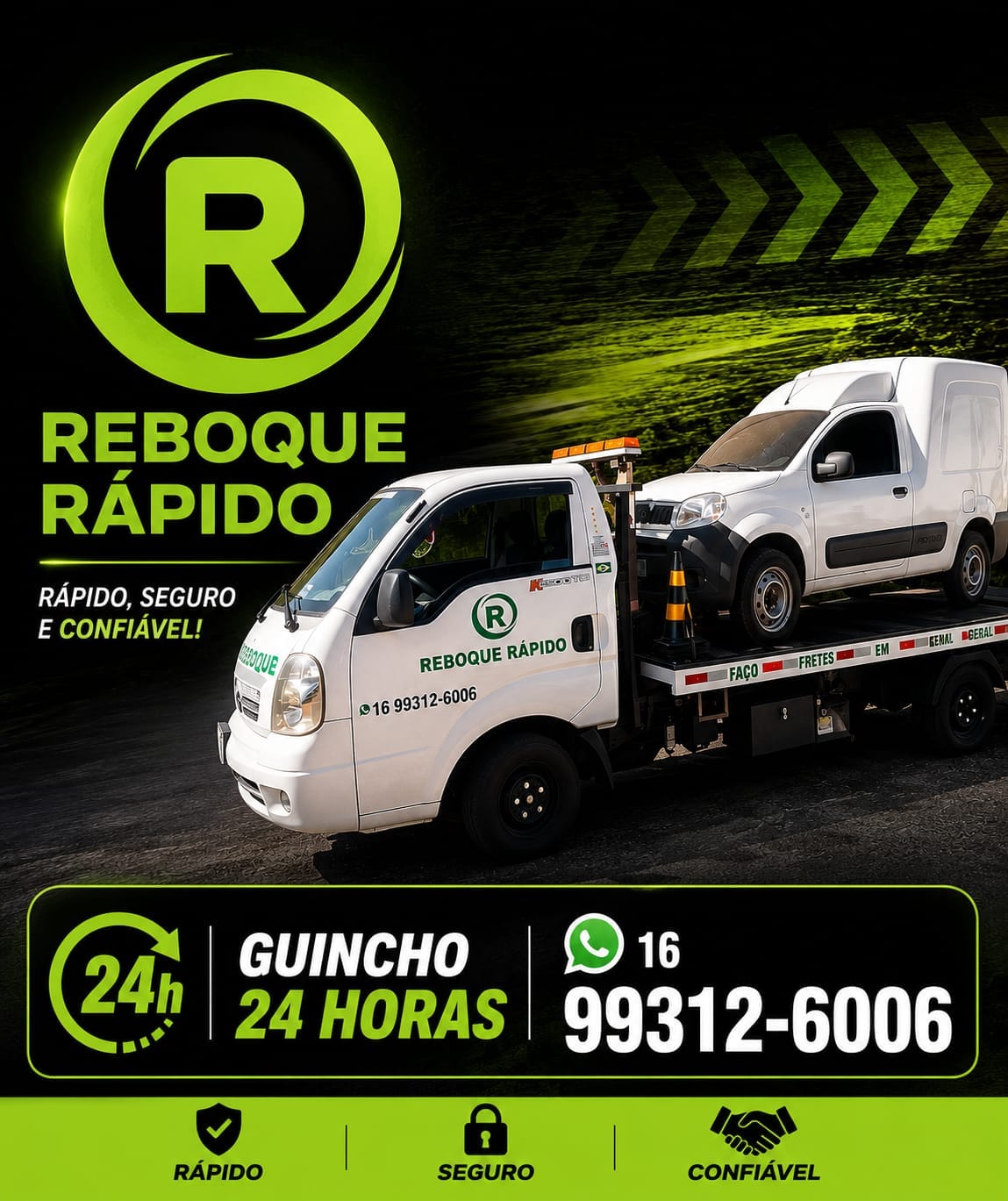 Logotipo Reboque Rápido